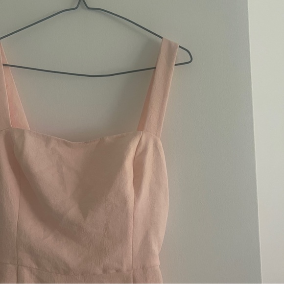 Wilfred Aperature Tie-Back Dress Aritzia- size 4- soft seashell pink - Picture 10 of 10